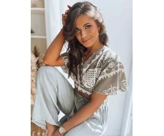 Akcija Moteriškas topas chaki Aster
