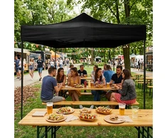 Automatinė sodo palapinė 3x3 m juodos spalvos MultiGarden