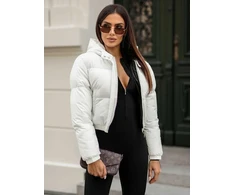 Balta žieminė moteriška striukė Jenner