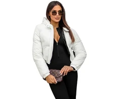 Balta žieminė moteriška striukė Jenner