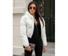 Balta žieminė moteriška striukė Jenner