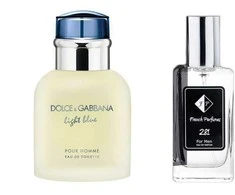 Blue Nr281 kvepalai įkvėpti Dolce &amp; Gabbana - Light Mėlyna 33 ml EDP