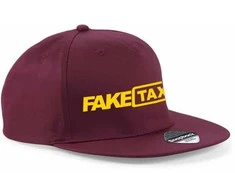 Bordo FullCap kepurė FakeTaxi