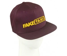 Bordo FullCap kepurė FakeTaxi
