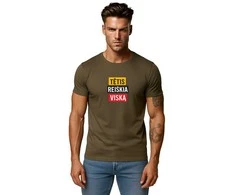 Chaki marškinėliai Tėtis reiškia viską