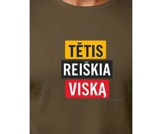 Chaki marškinėliai Tėtis reiškia viską