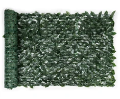 Dirbtinė žalia balkono/sodo gebenės gyvatvorė 300 x 100 cm