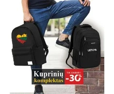 Dviejų kuprinių rinkinys Lietuva