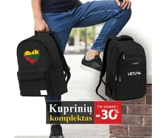 Dviejų kuprinių rinkinys Lietuva