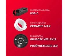 Webber Elektrinis druskos ir pipirų malūnėlis