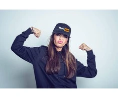 Fullcap kepurė juoda Pornhub