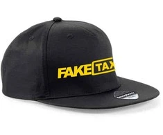 Juoda FullCap kepurė FakeTaxi