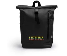 Juoda kuprinė Trispalvė Lietuva