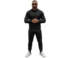 Juodas vyriškas sportinis kostiumas Armin