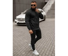 Juodas vyriškas sportinis kostiumas Armin