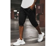 Juodi sportiniai bridžai vyrams Losil