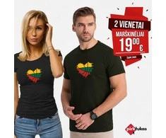 Juodų marškinėlių komplektas LTU