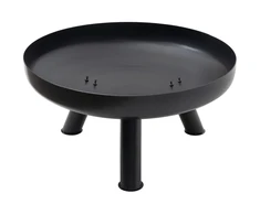 Bauerkraft Didelė, tvirta ketaus sodo laužavietė, 60 cm, puikiai tinkanti laužui