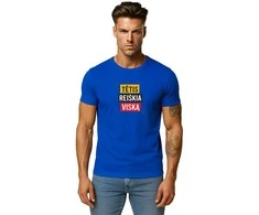 Mėlyni marškinėliai Tėtis reiškia viską