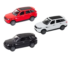 Lean Toys Metalinis keleivinis automobilis 1:36 su trinties pavara