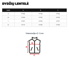 Moteriška bordo liemenė Tory