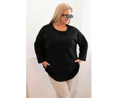 Moteriška juoda palaidinė Margo