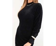 Moteriška juoda suknelė Walt