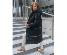 Moteriška juoda žieminė striukė Diane