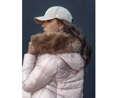 Moteriška rožinė žieminė striukė Jessica