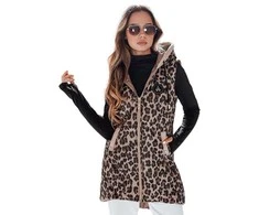 Moteriška rusva leopardo rašto liemenė Elmera