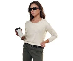 Moteriška rusva palaidinė su pakabuku Minimoda