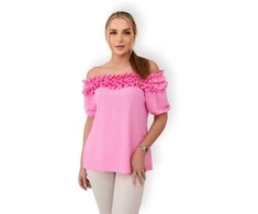 Moteriška šviesiai rožinė palaidinė Lorena