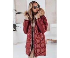Moteriška žieminė bordo spalvos striukė Varel