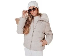 Moteriška žieminė rusva striukė Trendy