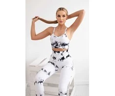 Moteriškas baltas komplektas Push Up