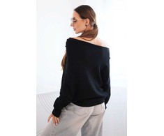 Moteriškas juodas megztinis Anit