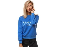 Moteriškas mėlynas džemperis Prada