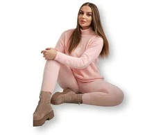 Moteriškas rožinis komplektas Minky