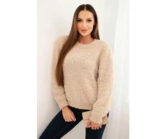 Moteriškas rusvos spalvos megztinis Kaja