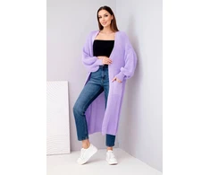 Moteriškas šviesiai violetinis kardingas Lemon