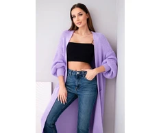 Moteriškas šviesiai violetinis kardingas Lemon