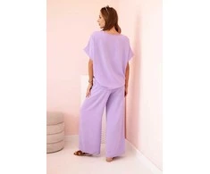 Moteriškas šviesiai violetinis komplektas Loren