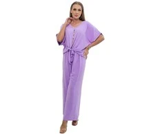 Moteriškas šviesiai violetinis komplektas Folk
