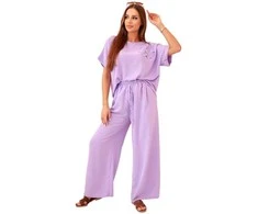 Moteriškas šviesiai violetinis komplektas Loren