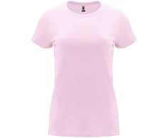 Moteriški šviesiai rožinės spalvos marškinėliai Capri