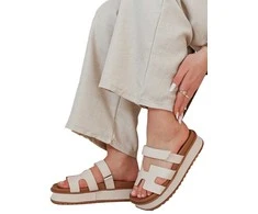 Moteriškos rusvos spalvos šlepetės Flip