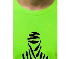 Neoniniai žali vyriški marškinėliai Dakar