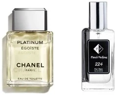 Nr244 kvepalai įkvėpti Chanel - Egoiste Platinum 33 ml EDP