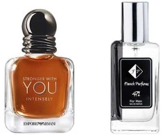 Nr471 kvepalai įkvėpti Armani – Stronger with you intensely 33 ml EDP