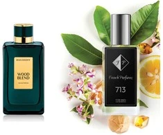Nr713 kvepalai įkvėpti Davidoff - Wood Blend ( UNISEX ) 33 ml